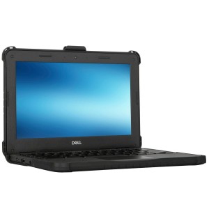 Black Targus 11.6" Commercial-Grade Form-Fit Cover for Dell Chromebook 3100/3110 (2-in-1) | 50312CNAS
