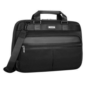 Black Targus 15-16" Mobile Elite Checkpoint-Friendly Briefcase | 10382ZHQU